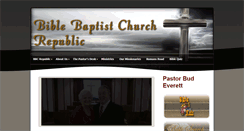 Desktop Screenshot of biblebaptistrepublic.com